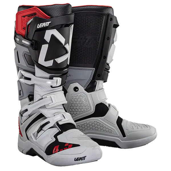 Product photo showing Leatt, 4.5 Boots in Black, Colors: Black, Forge, Orange, White, Sizes: 7-13, SKU: 3021100226