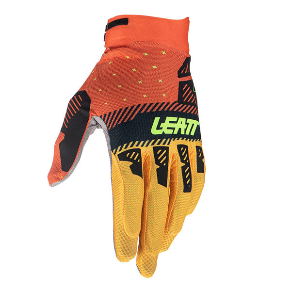 Detailed product image of Leatt, Moto 2.5 X-Flow Gloves in LG, Colors: 2XL, LG, MD, SM, XL, Sizes: Citrus, Jungle, Red, RubyStone, SunDown, SKU: 6024090202