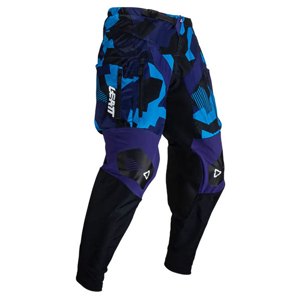 Studio product image of Leatt, Moto 4.5 Enduro Pant in Black, Colors: Black, Blue, Forge, Stone, Sizes: 28-44, SKU: 5023031802
