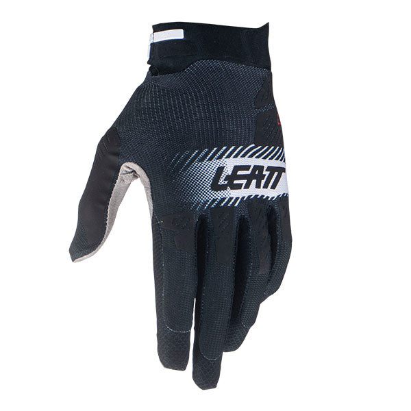 Image showing Leatt, Moto 2.5 X-Flow Gloves in Black, Colors: Black, White, Sizes: 2-2, SKU: 6024090213