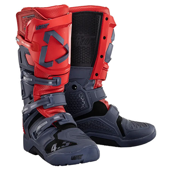 Studio product image of Leatt, 3.5 Boots in White, Colors: Blue, Orange, Red, Stealth, White, Sizes: 7-13, SKU: 3024050324