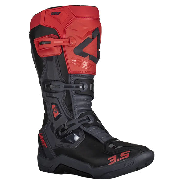Studio product image of Leatt, 3.5 Boots in White, Colors: Blue, Orange, Red, Stealth, White, Sizes: 7-13, SKU: 3024050324
