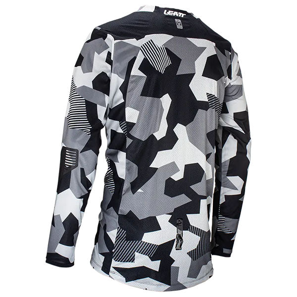Product image of Leatt, Moto 4.5 Enduro Jersey in Forge, Colors: Black, Blue, Forge, Stone, Sizes: 2-3, SKU: 5024080335