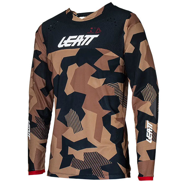 Studio product image of Leatt, Moto 4.5 Enduro Jersey in Forge, Colors: Black, Blue, Forge, Stone, Sizes: 2-3, SKU: 5024080335