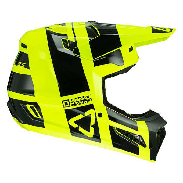 Detailed product image of Leatt, Moto 3.5 Helmet (Youth), Colors: Black/White, Blue, Citrus, Red, Sizes: Y-LG, Y-MD, SKU: 1024060680