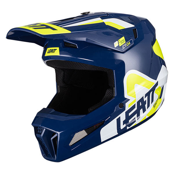 Product image of Leatt, Moto 3.5 Helmet (Youth), Colors: Black/White, Blue, Citrus, Red, Sizes: Y-LG, Y-MD, SKU: 1024060680