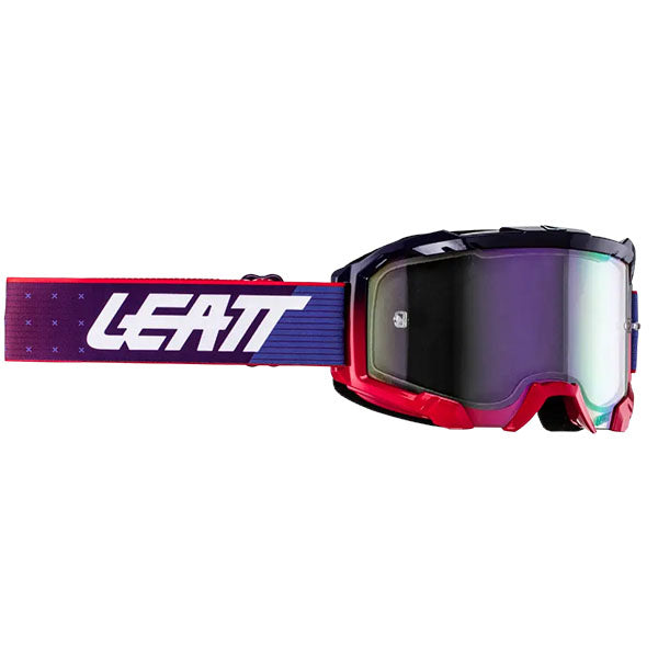 Studio product image of Leatt, Velocity 4.5 Iriz Goggle, Colors: Cyan Bronze, Stealth Silver, SunDown Purple, SKU: 8024070480