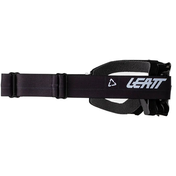 Product photo showing Leatt, Velocity 4.5 Goggle, Colors: Black Light Grey, Citrus Clear, Fuel Clear, White Clear