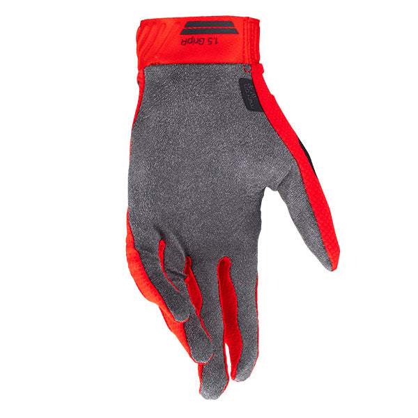 Product image of Leatt, Moto 1.5 Gloves (Youth) in Stealth, Colors: Blue, Lime, Red, Stealth, Sizes: 2-2, SKU: 6024090360