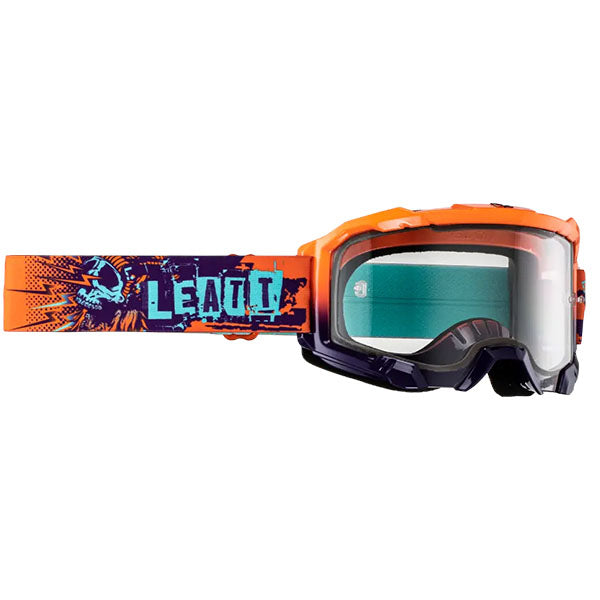 Studio product image of Leatt, Velocity 4.5 Goggle, Colors: Blue Clear, Forge Light Grey, Orange Clear, Red Light Grey, Royal Clear, UV Light Grey, SKU: 8024070580