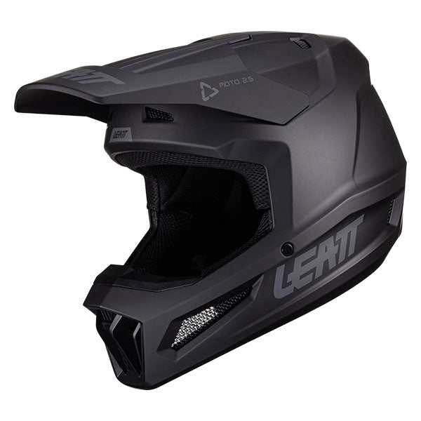 Studio product image of Leatt, Moto 2.5 Helmet in XL, Colors: 2XL, LG, MD, SM, XL, XS, Sizes: Stealth, SKU: 1024060561