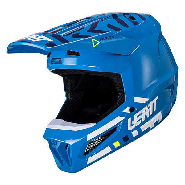 Product image of Leatt, Moto 2.5 Helmet in Cyan, Colors: Black/White, Citrus, Cyan, Red, UV, Sizes: 2-2, SKU: 1024060523