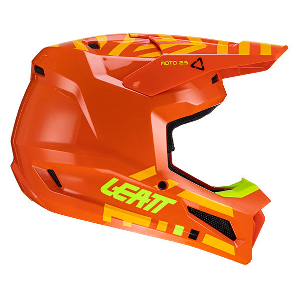 Image showing Leatt, Moto 2.5 Helmet in Red, Colors: Black/White, Citrus, Cyan, Red, UV, Sizes: 2-2, SKU: 1024060523