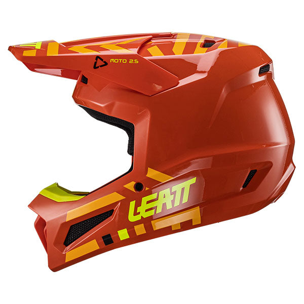 Image showing Leatt, Moto 2.5 Helmet, Colors: Black/White, Citrus, Cyan, Red, UV, Sizes: 2-2, SKU: 1024060523