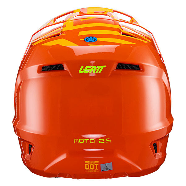 Image showing Leatt, Moto 2.5 Helmet, Colors: Black/White, Citrus, Cyan, Red, UV, Sizes: 2-2, SKU: 1024060523