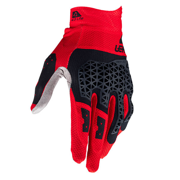 Product image of Leatt, Moto 4.5 Lite Gloves in Black, Colors: Black, Red, Sizes: 2-2, SKU: 6024090113