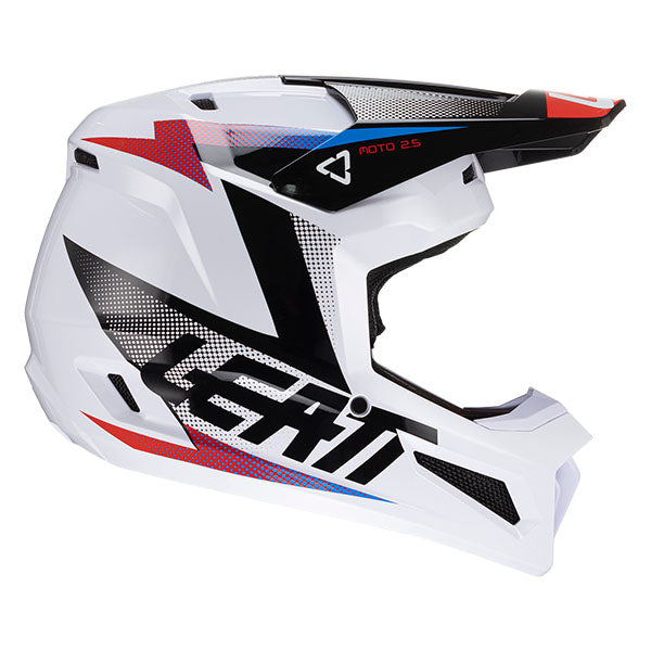 Studio product image of Leatt, Moto 2.5 Helmet in Citrus, Colors: Black/White, Citrus, Cyan, Red, UV, Sizes: 2-2, SKU: 1024060523