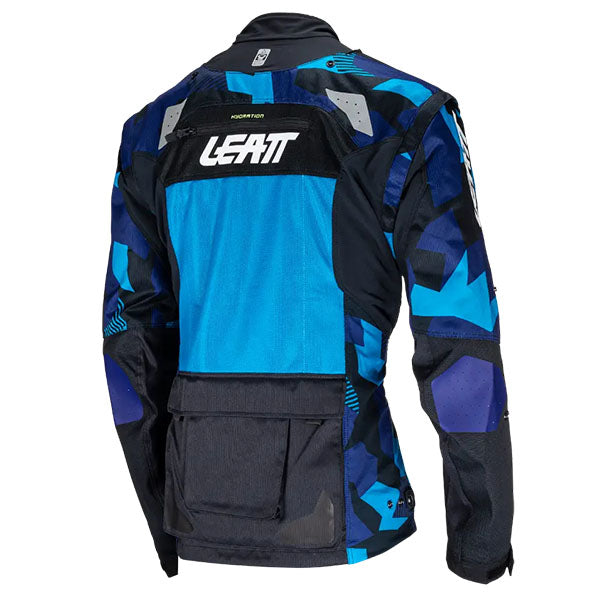 Image showing Leatt, Moto 4.5 X-Flow Jacket in Blue, Colors: Blue, Stone, Sizes: 2-2, SKU: 5024080142