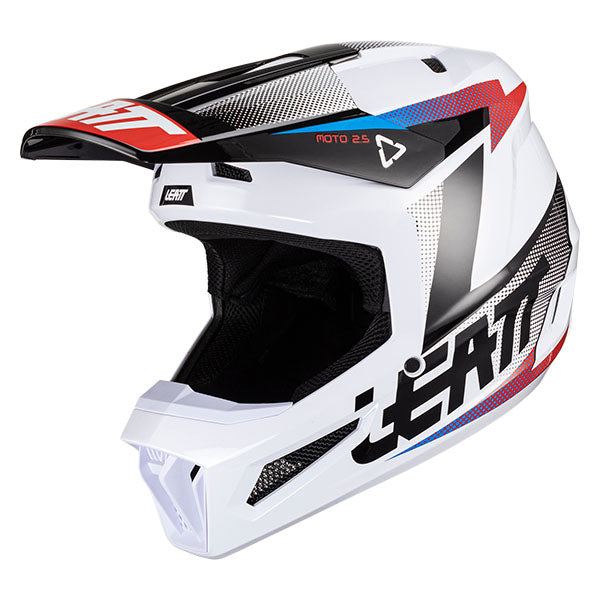 Product image of Leatt, Moto 2.5 Helmet in Citrus, Colors: Black/White, Citrus, Cyan, Red, UV, Sizes: 2-2, SKU: 1024060523