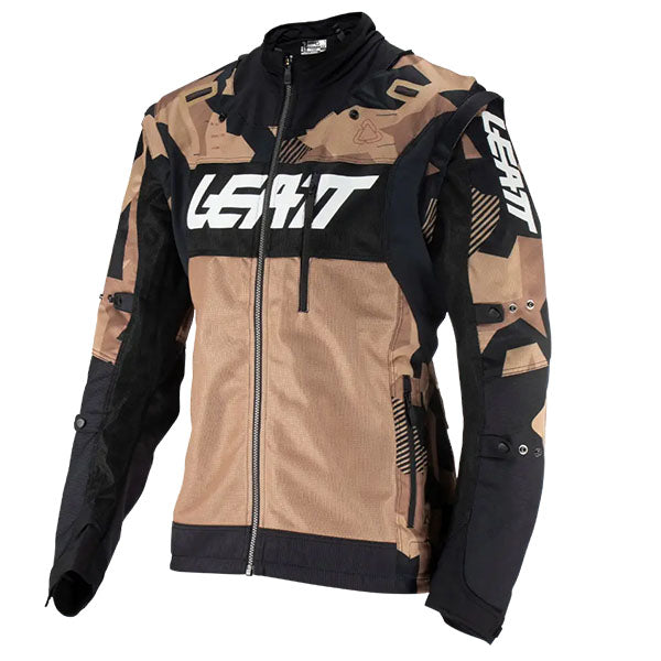 Product photo showing Leatt, Moto 4.5 X-Flow Jacket in Stone, Colors: Blue, Stone, Sizes: 2-2, SKU: 5024080142