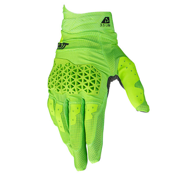 Studio product image of Leatt, Moto 3.5 Lite Gloves in MD, Colors: 2XL, LG, MD, SM, XL, Sizes: Blue, Lime, SKU: 6023040251