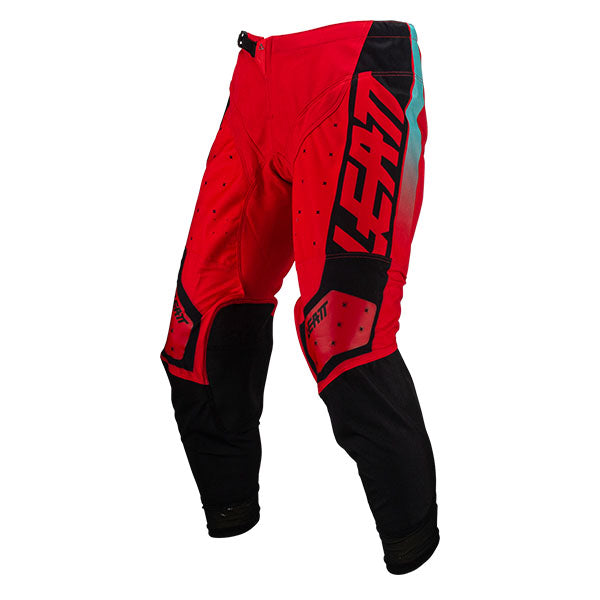 Detailed product image of Leatt, Moto 4.5 Pant in Acid Fuel, Colors: Acid Fuel, Black, Citrus, Forge, Red, Royal, UV, Sizes: 28-44, SKU: 5024080573