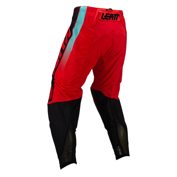 Detailed product image of Leatt, Moto 4.5 Pant in Black, Colors: Acid Fuel, Black, Citrus, Forge, Red, Royal, UV, Sizes: 28-44, SKU: 5024080573