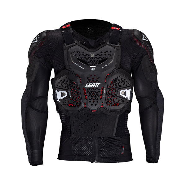 Studio product image of Leatt, 4.5 Evo Body Protector in Black, Sizes: 2-2, SKU: 5025202301