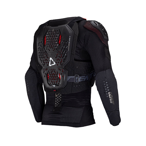 Product photo showing Leatt, 4.5 Evo Body Protector in Black, Sizes: 2-2, SKU: 5025202301