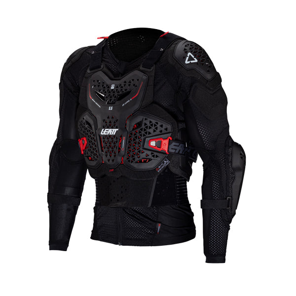 Studio product image of Leatt, 5.5 Evo Body Protector in Black, Colors: Black, White, Sizes: 2-2, SKU: 5025202261