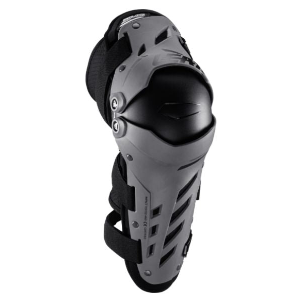 Detailed product image of Leatt, Dual Axis Knee and Shin Guard in Forge, Colors: Black, Forge, White, Sizes: L/XL, S/M, XXL, SKU: 5025202480