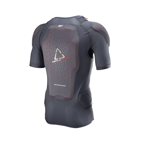 Detailed product image of Leatt, 3DF AirFit Lite Evo Body Tee in Grey, Sizes: 2-2, SKU: 5024060622