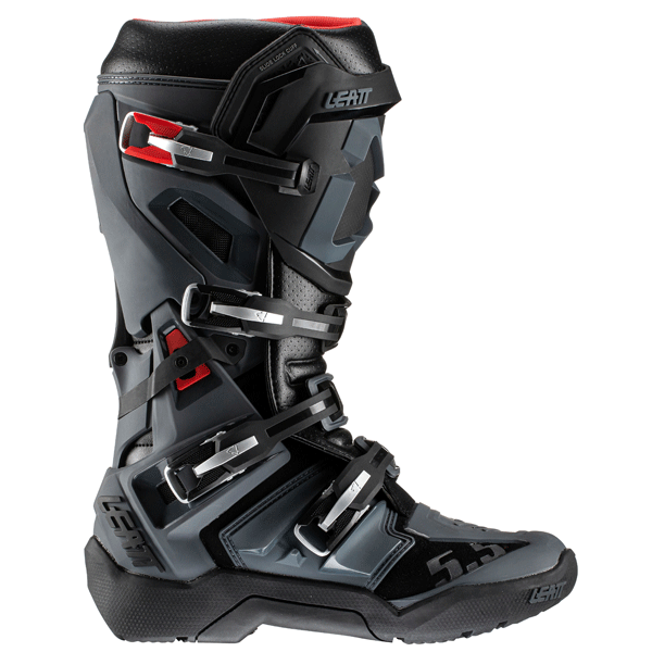 Product photo showing Leatt, 5.5 FlexLock Enduro Boot in Graphene, Sizes: 7-13, SKU: 3021100144