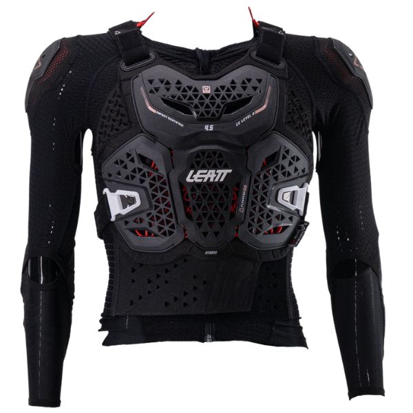 Product image of Leatt, 4.5 Hybrid Body Protector (Womens) in Black, Sizes: 2-2, SKU: 5026010610