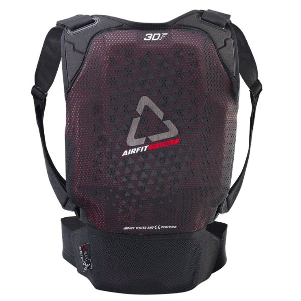 Product photo showing Leatt, 3DF AirFit Evo Back Protector in Black, Sizes: 2-2, SKU: 5026011010