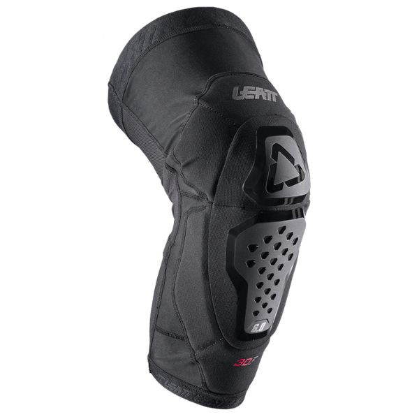 Product photo showing Leatt, 6.0 Evo Knee Guards in Black, Sizes: 2-2, SKU: 5026011210