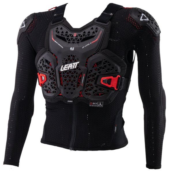 Product photo showing Leatt, 4.5 Hybrid Body Protector (Youth), Sizes: Y-L/XL, Y-S/M, SKU: 5026011761