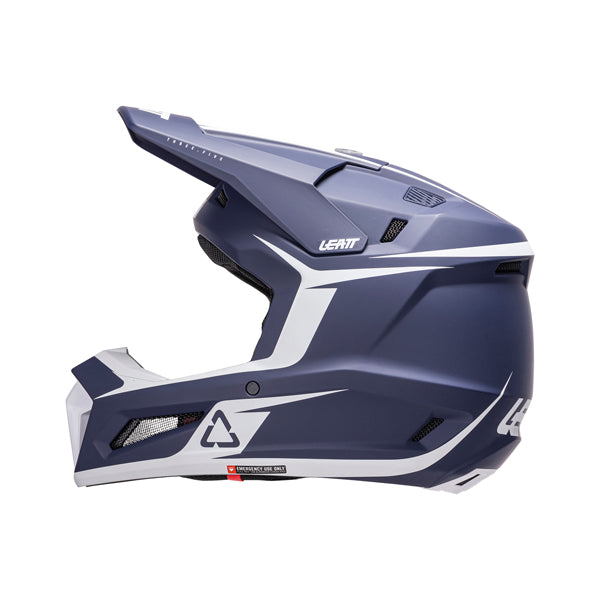Product photo showing Leatt, V26 Moto 3.5 Helmet Kit, Colors: Blue, Neon Yellow, Red, Storm Pink, Storm Teal, Sizes: 2-2