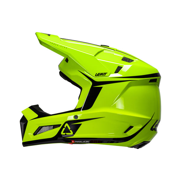 Product image of Leatt, V26 Moto 3.5 Helmet Kit (Youth) in Storm Teal, Colors: Blue, Neon Yellow, Storm Teal, Sizes: Y-LG, Y-MD