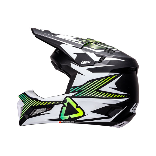 Product image of Leatt, V26 Moto 3.5 Helmet Kit (Youth), Colors: Blue, Neon Yellow, Storm Teal, Sizes: Y-LG, Y-MD