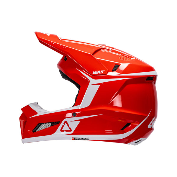 Studio product image of Leatt, V26 Moto 3.5 Helmet Kit in Red, Colors: Blue, Neon Yellow, Red, Storm Pink, Storm Teal, Sizes: 2-2