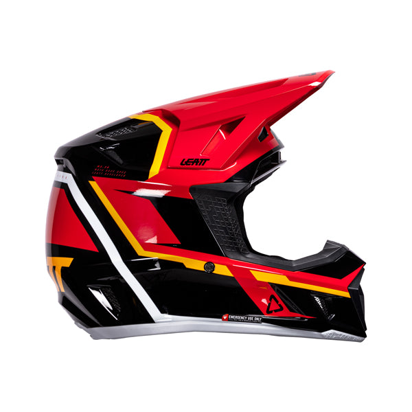 Product photo showing Leatt, V26 Moto 7.5 Helmet Kit in Purple, Colors: Pixel Blue, Purple, Red, White/Red, Sizes: 2-2