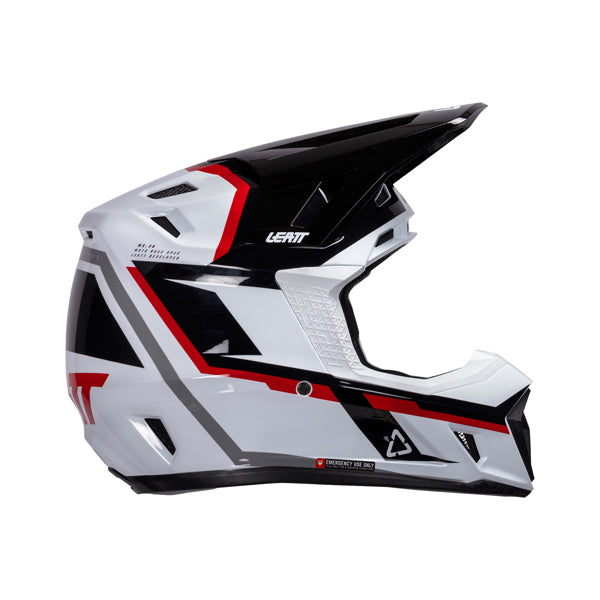 Product photo showing Leatt, V26 Moto 7.5 Helmet Kit in Red, Colors: Pixel Blue, Purple, Red, White/Red, Sizes: 2-2