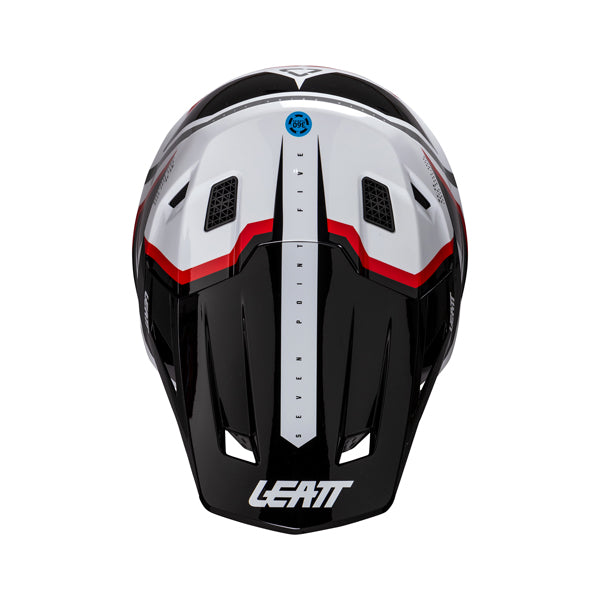 Image showing Leatt, V26 Moto 7.5 Helmet Kit in White/Red, Colors: Pixel Blue, Purple, Red, White/Red, Sizes: 2-2