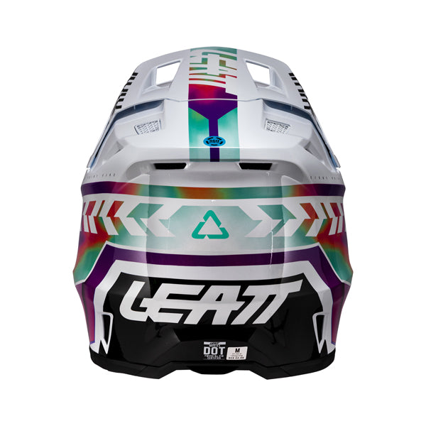 Detailed product image of Leatt, V26 Moto 8.5 Helmet Kit in Pinata Teal, Colors: Grey, Orange, Pinata Teal, Royal Blue/Red, Sizes: 2-2