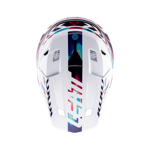Detailed product image of Leatt, V26 Moto 8.5 Helmet Kit, Colors: Grey, Orange, Pinata Teal, Royal Blue/Red, Sizes: 2-2