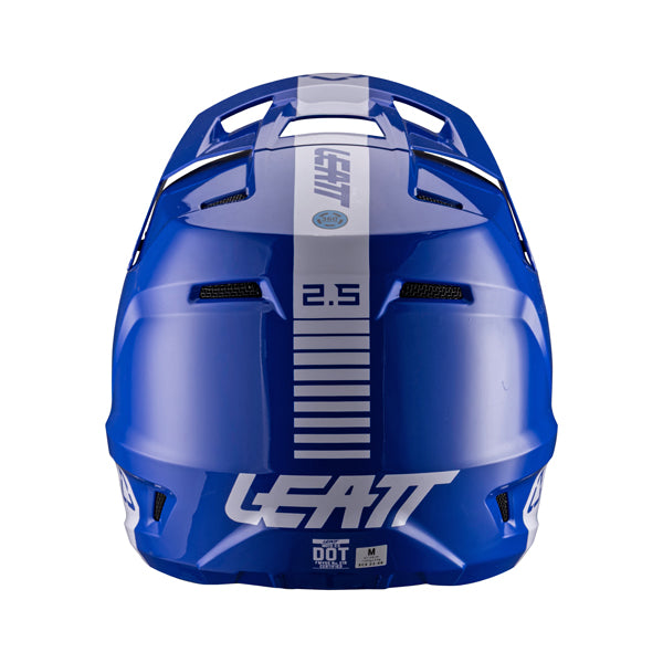 Product photo showing Leatt, V26 Moto 2.5 Helmet in White, Colors: Blue, Grey, Pink, Red, White, Sizes: 2-2, SKU: 1026001003