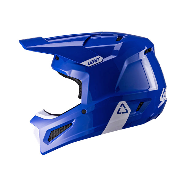 Studio product image of Leatt, V26 Moto 2.5 Helmet in White, Colors: Blue, Grey, Pink, Red, White, Sizes: 2-2, SKU: 1026001003