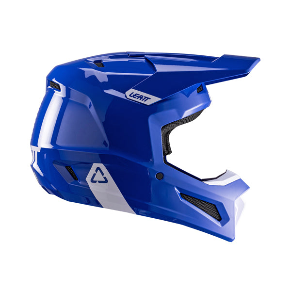Detailed product image of Leatt, V26 Moto 2.5 Helmet in Grey, Colors: Blue, Grey, Pink, Red, White, Sizes: 2-2, SKU: 1026001003