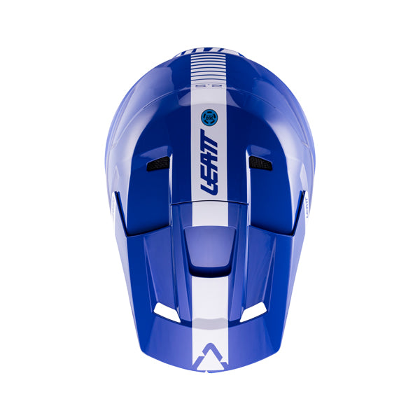 Product photo showing Leatt, V26 Moto 2.5 Helmet in White, Colors: Blue, Grey, Pink, Red, White, Sizes: 2-2, SKU: 1026001003